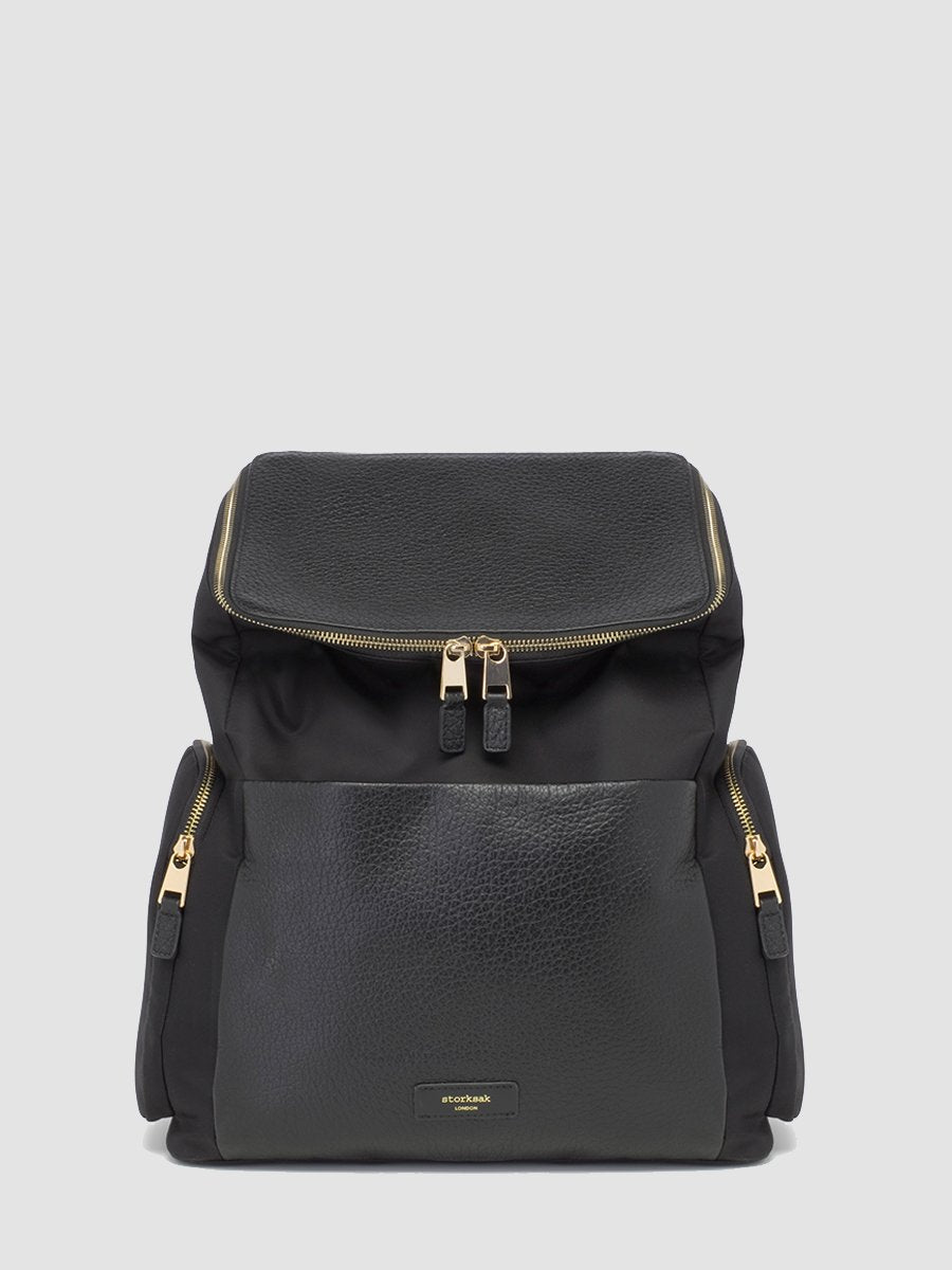 Storksak Alyssa Stroller Bag - Black & Gold