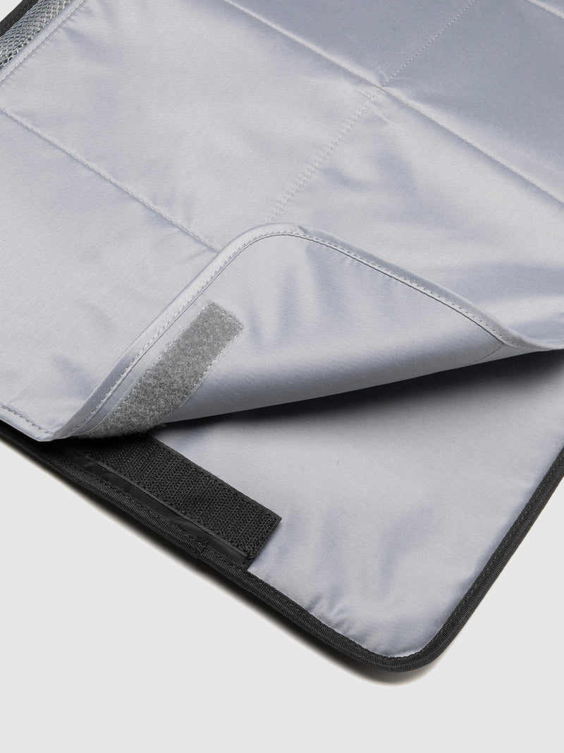 Storksak Change Station Black | machine washable mat removable from station