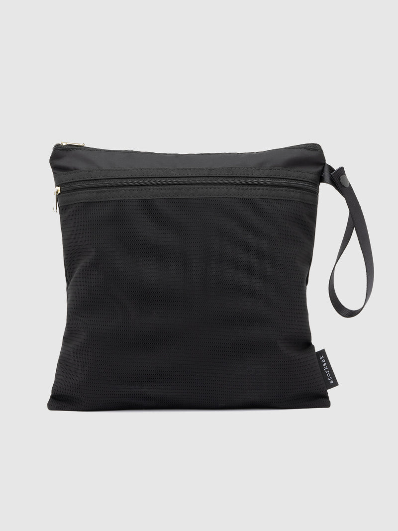 Storksak Wet Bag & change pouch set black | change pouch closed